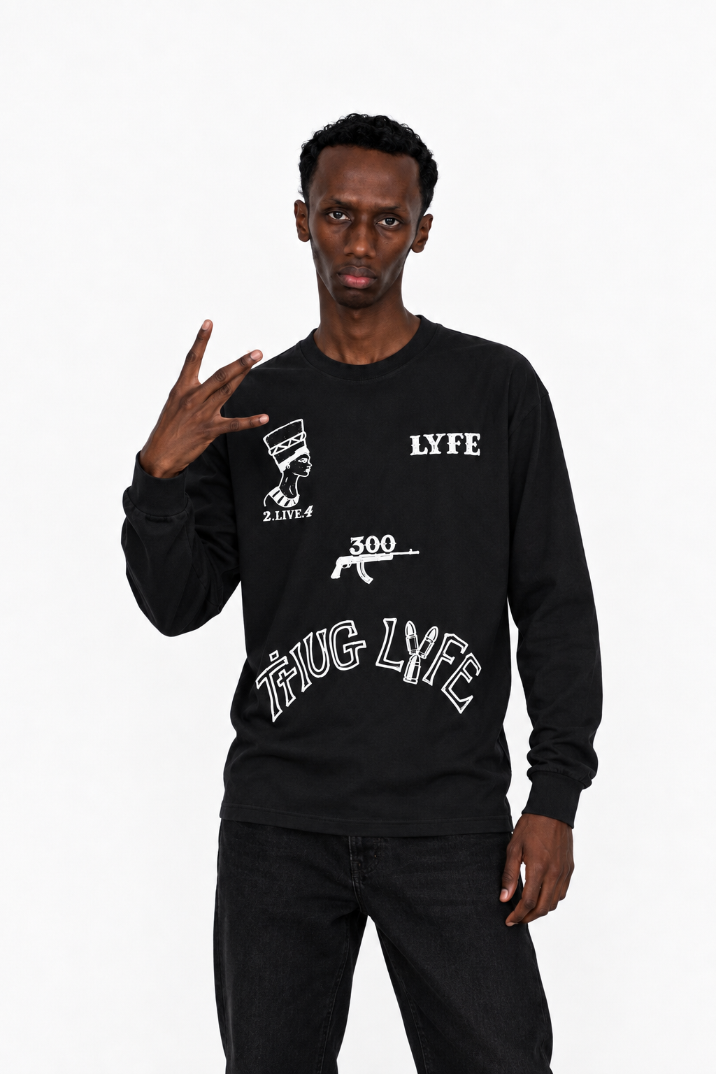 THUG LYFE LS Tee