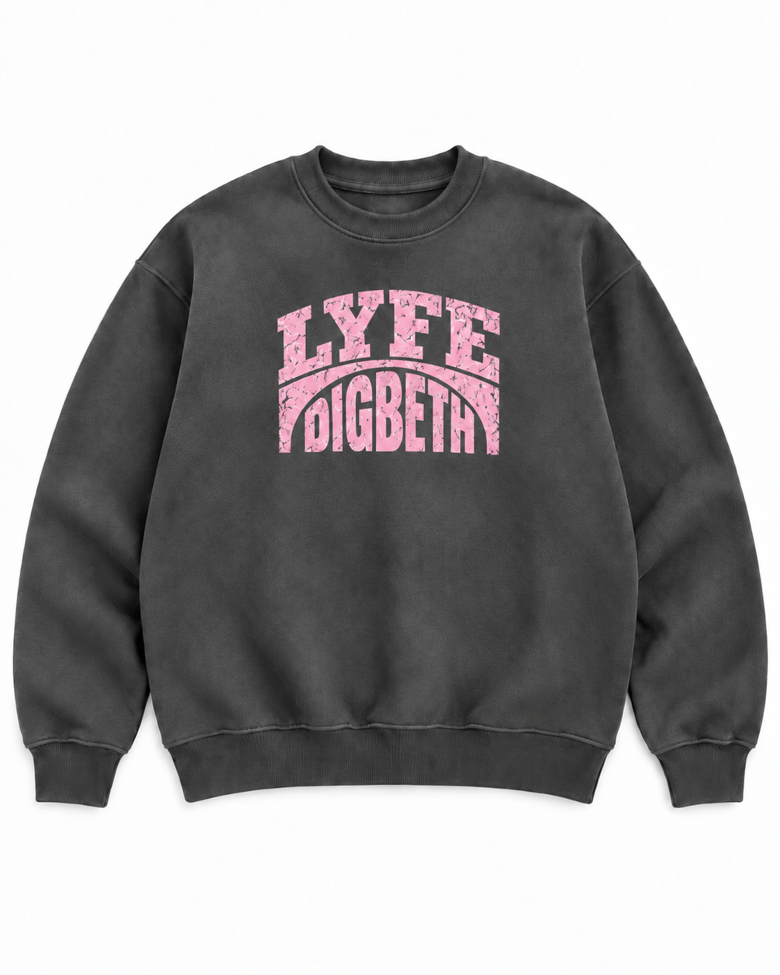 DIGBETH4LYFE Crewneck Sweatshirt (Charcoal)