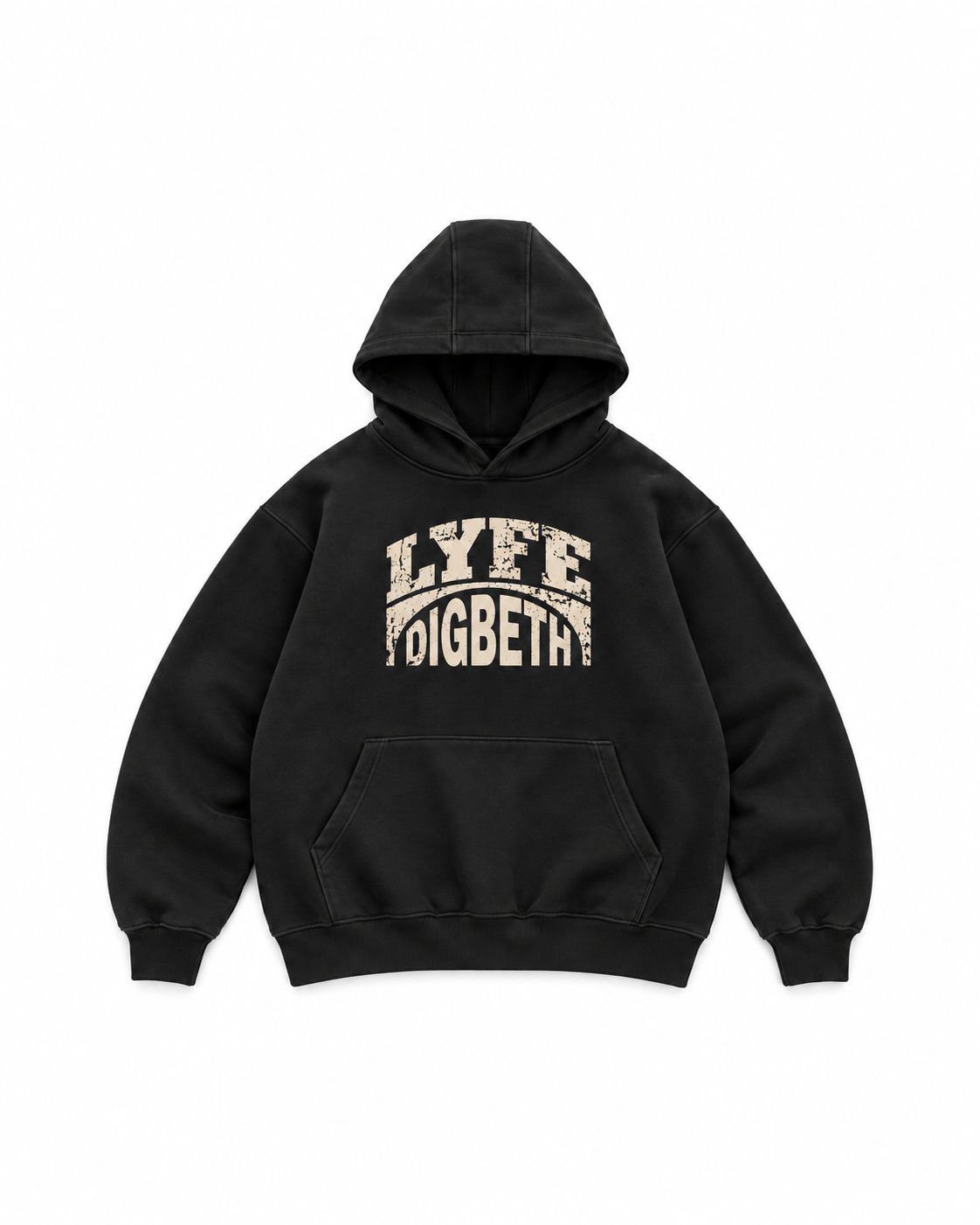 DIGBETH4LYFE Hooded Sweatshirt (Black)