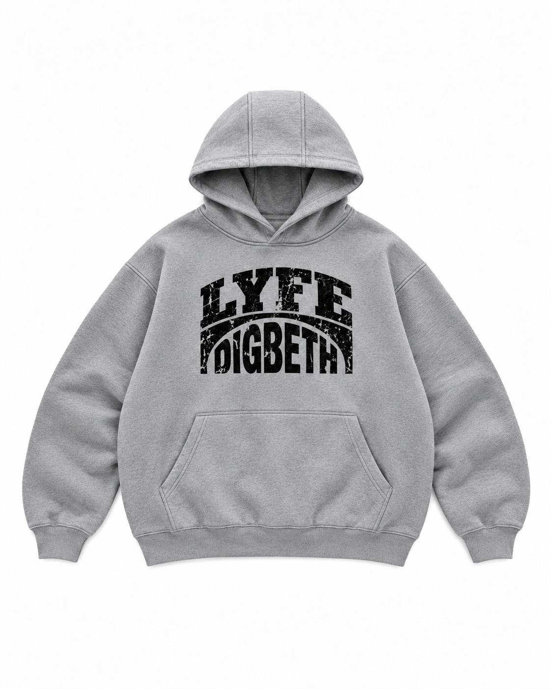 DIGBETH4LYFE Hooded Sweatshirt (Grey)